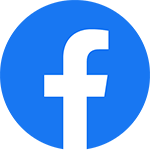 Blue Facebook logo  