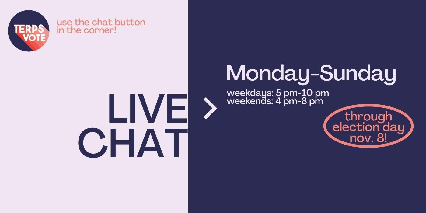 Use our live chat feature below!