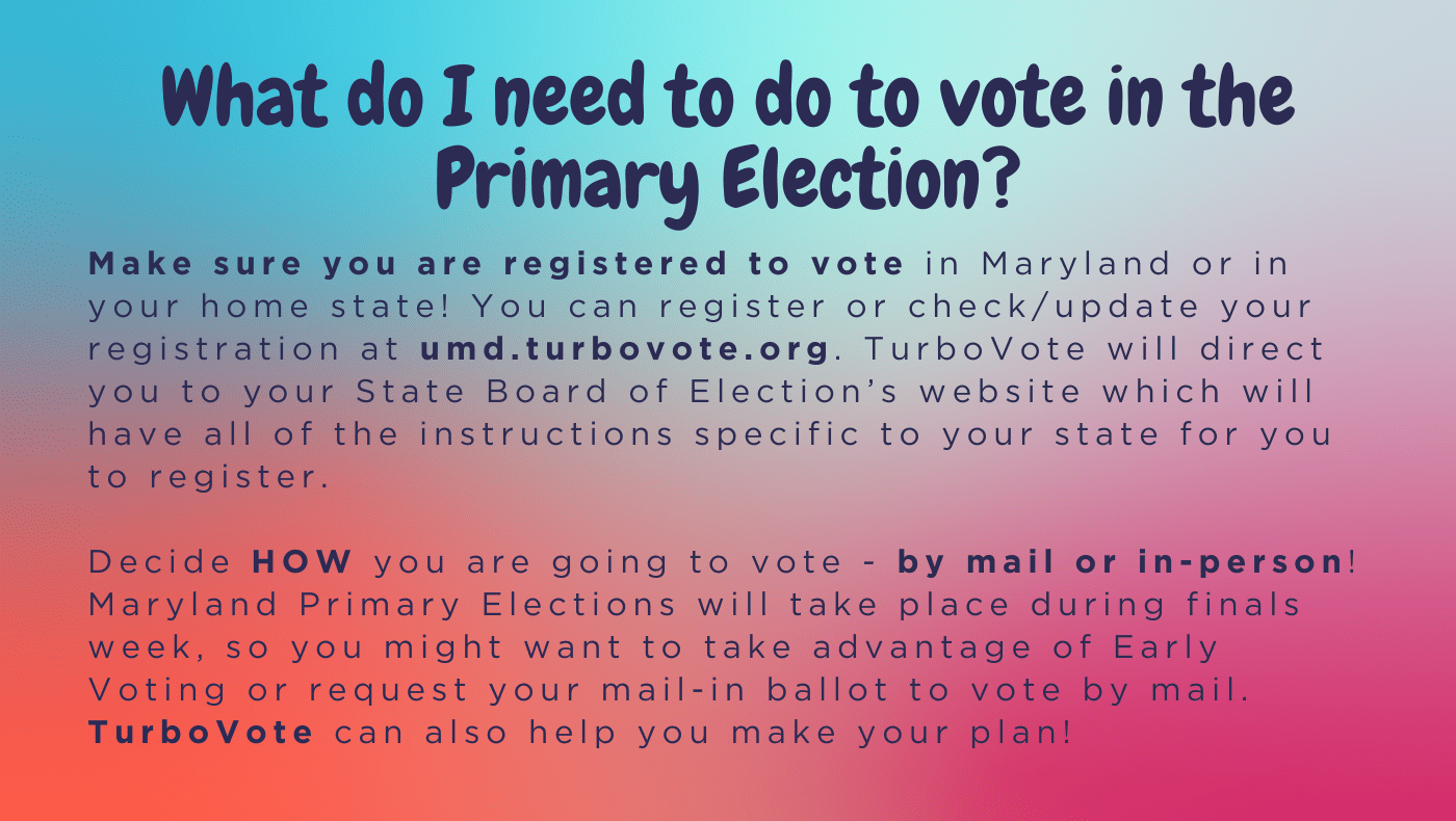 What do I need to do to vote in the Primary Election?